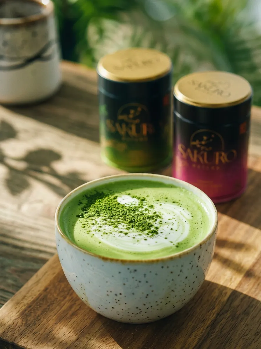 Matcha latte Sakuro